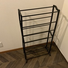 靴置き　シューズラック　組み立て式の画像