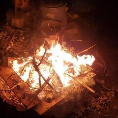 明日夕方から焚き火