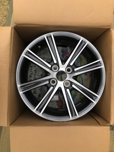 ◆未使用◆トヨタ 160系カローラフィールダーW×B 純正ホイール16インチ4本