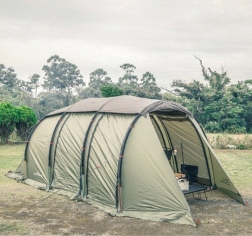 フォーシーズントンネル 2ルームテント L 【新品未使用・杉並練馬中野であればお運びします】