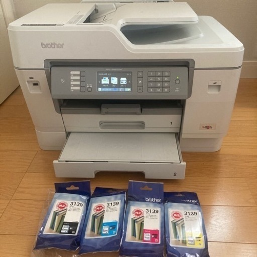 【難あり】brother A3サイズ対応複合機 MFC-J6997CDW ＋ 純正インク4色