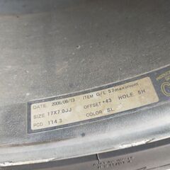 レイズ　ホイールセット　４本の画像