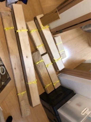 【取引中】toolbox イージーロックフローリング　オーク　クリア塗装