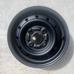鉄チン　ホイール　12㌅　軽トラ　軽バス　マットBLACK