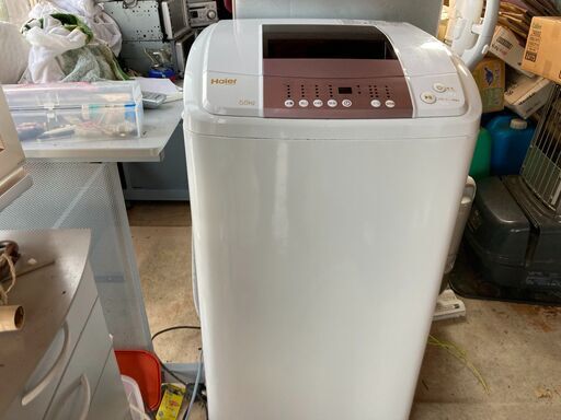 洗濯機 ハイアール 2018年製 5.5K