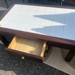 タイル　ローテーブル　レトロ仕様♪       16の画像