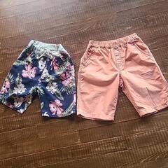 キッズ　ショートパンツ　150㎝　2着セット