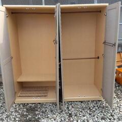 洋ダンス2竿　中古品の画像