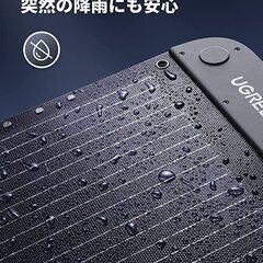 新品　UGREEN ソーラーパネル 100W 折畳式 ポータブル電源用 ソーラーチャージャー スタンド付きの画像