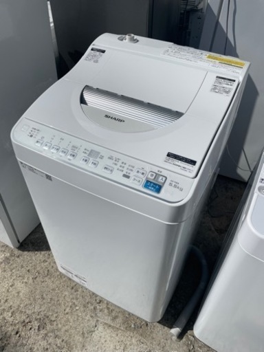 【‼️温風乾燥機能付きの美品‼️】SHARP洗濯乾燥機