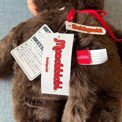 (他で売却済み)【未使用タグ付き】モンチッチ プレミアムスタンダード L 男の子 ぬいぐるみの画像