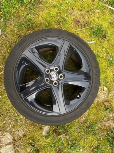 プリウス50系　純正ホイール付きタイヤ