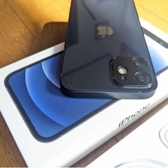 iPhone12mni 256GB ブラック 目立った傷無し iPhone12mni 256GB ブラック 目立った傷無し