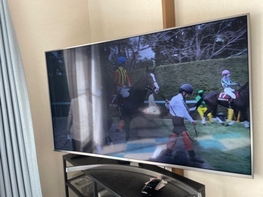 (引渡し済み) LG 55インチ　55UK7500PJA テレビ台付き