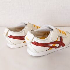 Onitsuka Tiger　キッズ　スニーカー　白/黄 14.5cmの画像