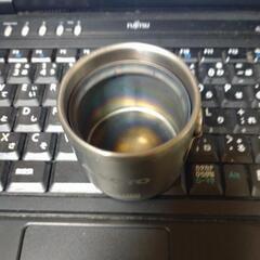 ULキャンプ【ミニマリスト必見】新富士バーナー　 SOTO AERO MUG チタンダブルウォールマグ 120ml 　マグカップの画像