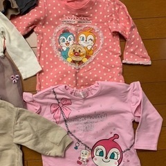 女の子　冬服　90サイズ　8点セットＢ　アンパンマン　すみっコぐらしあります。の画像