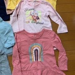 女の子　長袖　春夏秋物　8点セットＡ　主に90サイズの画像