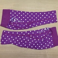 【あげます】ゴールドウィン　C3fit カーフスリーブゲイター　紫