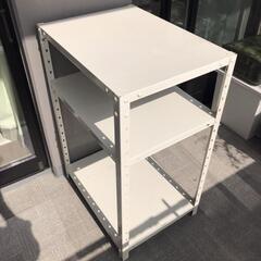 【受け渡し決定】スチールラック 白