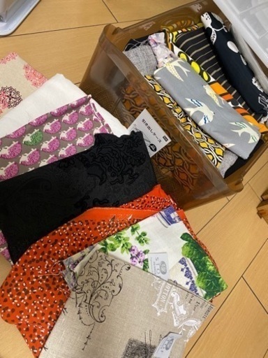 ※予約済※【まとめ売り】生地、引き出しケース付き　注文番号A10