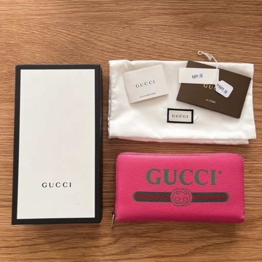 GUCCI レア ピンク 長財布♡