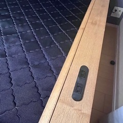 すのこベッド&マットレスの画像