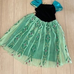 ディズニー　アナと雪の女王　アナ　ドレス　仮装　コスチューム　120サイズの画像