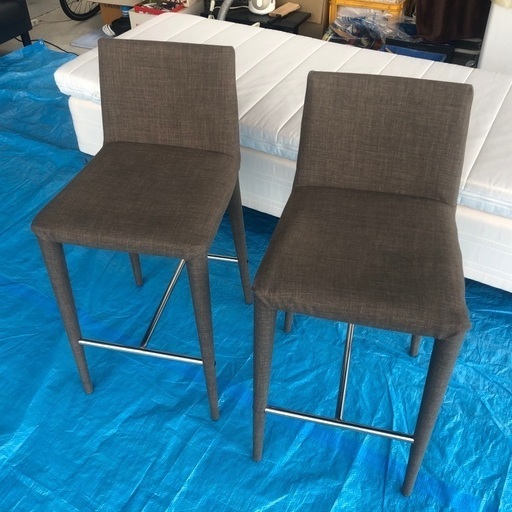 カウンターチェア2脚セット