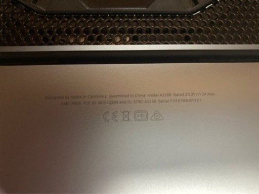 MacBook Pro 13-inch 2020スペースグレイ