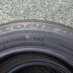 【お取引中】ブリジストン中古夏タイヤECOPIA4本 155/65R14 2019年製の画像