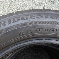 【お取引中】ブリジストン中古夏タイヤECOPIA4本 155/65R14 2019年製の画像