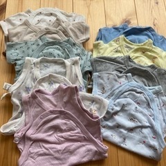 ユニクロ　ベビー肌着　9枚セット