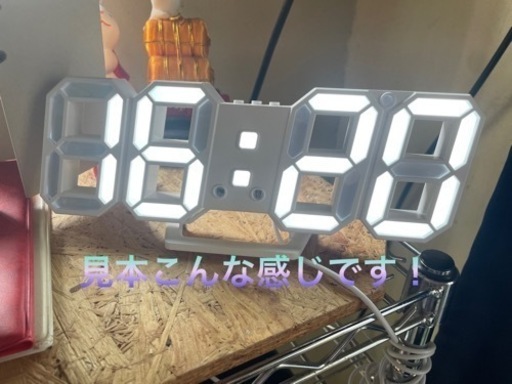 USBタイプ時計