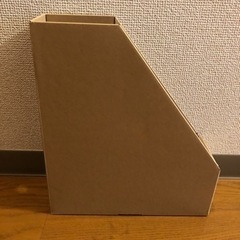 ダンボールスタンドファイルボックス【取引先決定】の画像