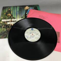 🔷🔶🔷ut2/61　【LP】見本盤 NOBODY ノーバディ / NIGHT WALKER レコード　歌詞（カンパニースリーブ）・スリーブ付/ 　[TDK RECORDS T28A-1034]🔷🔶🔷の画像
