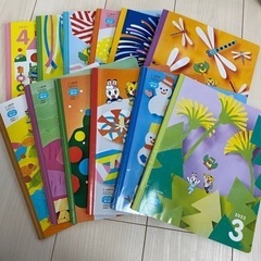こどもちゃれんじ　ほっぷ　教材本　3.4歳児用