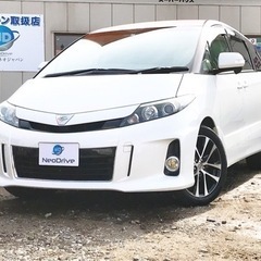 全国自社ローン#MYNEOオートローン　エスティマ後期　8型ナビ...