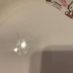 キティーちゃんのお皿の画像