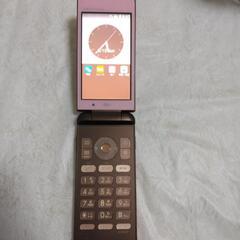 auガラホ4G　ピンク色　中古品