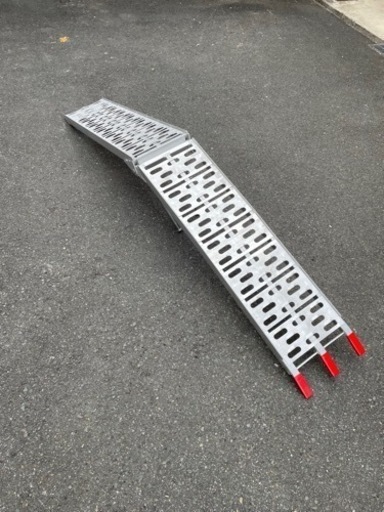 バイク　ラダー＋タイダウンベルトセット　引取限定