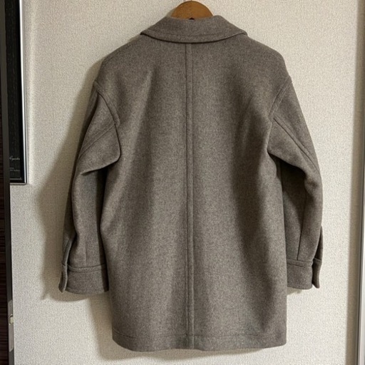 UNITED ARROWS メルトンコート グレー 