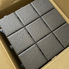 ニトリ　ベランダ用　ジョイント磁器タイル36枚セット