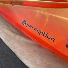カヤック perception パーセプション CAROLINA13.5 アウトドア の画像