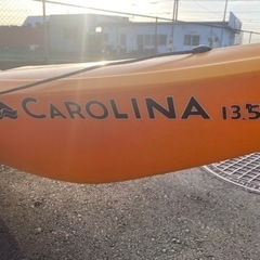 カヤック perception パーセプション CAROLINA13.5 アウトドア の画像