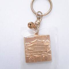 京都　金閣寺のキーホルダー