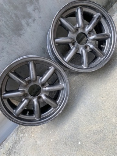 ブラックレーシングBR ワタナベ　ホイール　4本セット