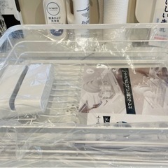 水切りカゴ+キッチンペーパーホルダー