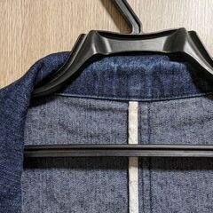 【取引相手確定】デニム　ロングジャケット　レディース　オーバーサイズの画像