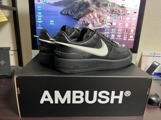 ナイキ　AMBUSH × Nike Air Force 1 Low Black